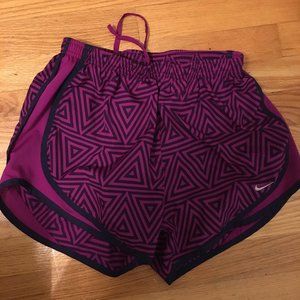 Purple and Blue Nike Athletic Shorts